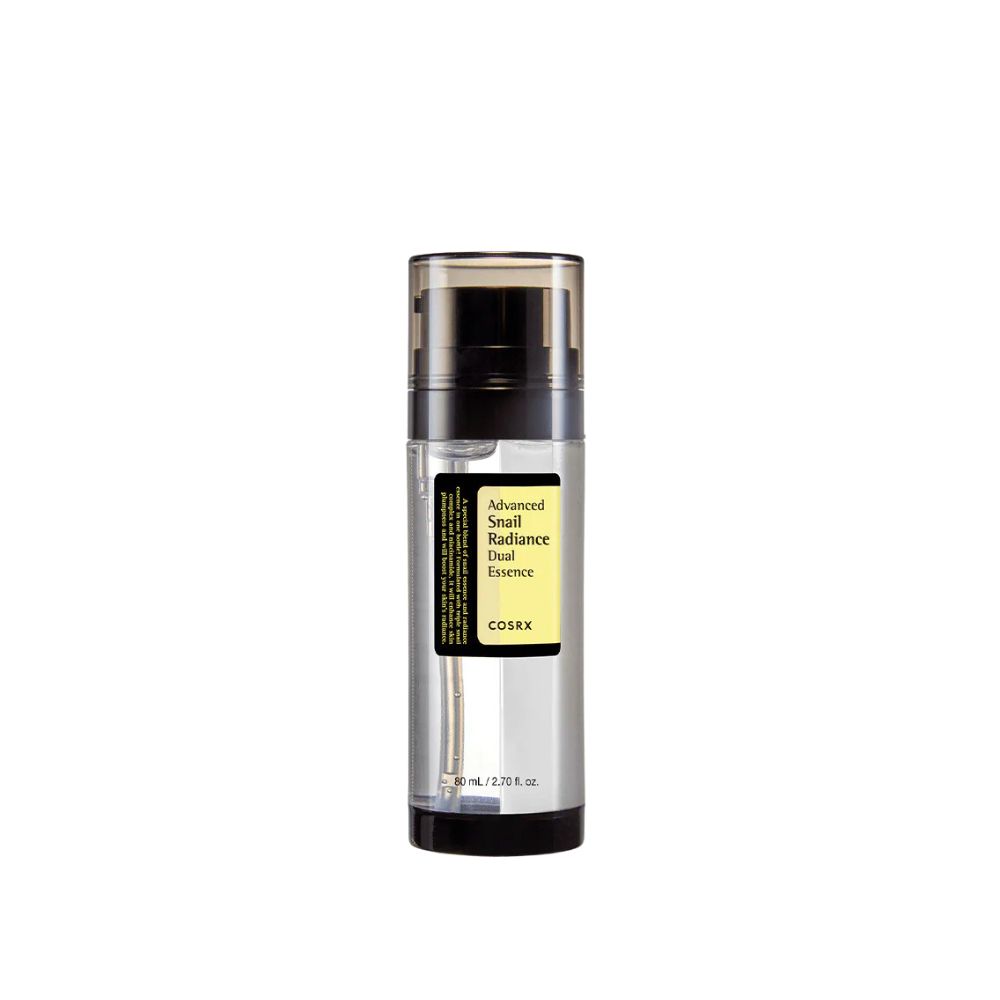 Esenta duala pentru stralucire cu secretie de melc si Niacinamide Advanced Snail, 80 ml, Cosrx