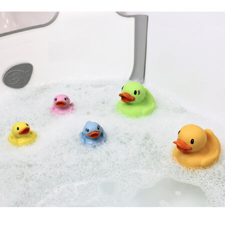 Set jucării baie, Familia de ratuste, 0 luni+, Babydam 733776