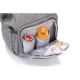 Geanta transformabila in rucsac, Lightgrey Melange, Fillikid 465261