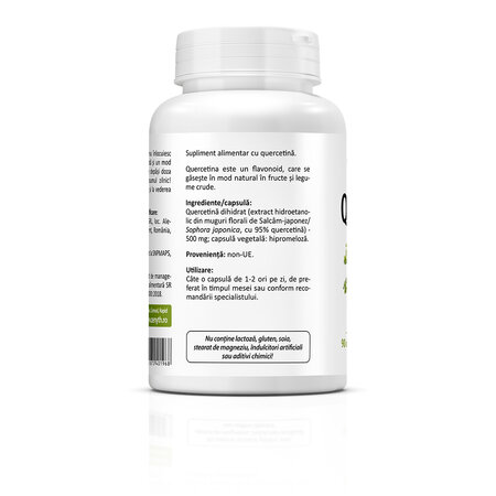 Quercetin, 500 mg, 90 capsule, Zenyth 772148