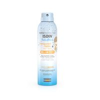Spray transparent Wet Skin pentru copii SPF50, + 3 ani, 250 ml, ISDIN Pediatrics