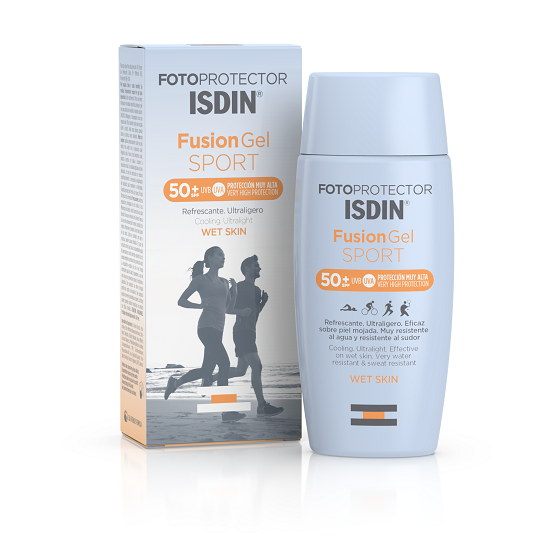 Gel pentru protectie solara cu SPF50 Fusion Sport Fotoprotector, 100 ml, ISDIN