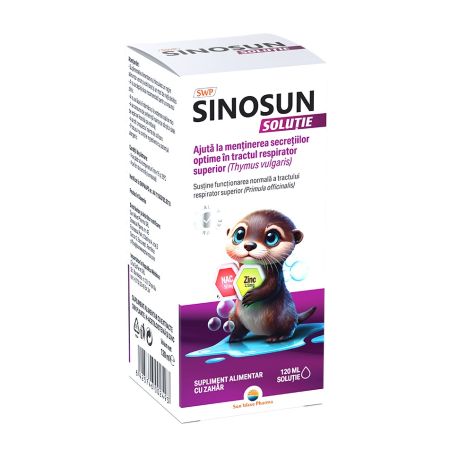 Sinosun Solutie, 120 ml, Sun Wave Pharma