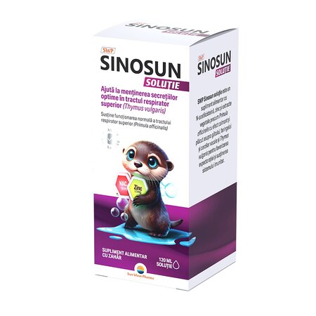 Sinosun Solutie, 120 ml, Sun Wave Pharma 721393
