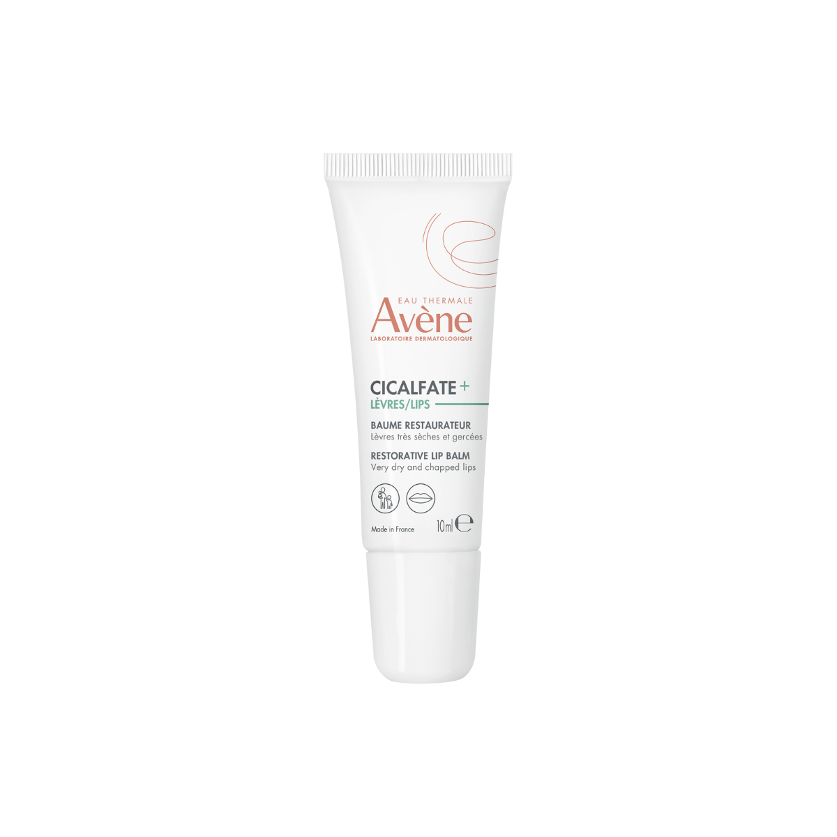 Balsam de buze reparator Cicalfate, 10 ml, Avene