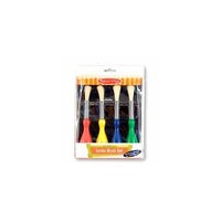 Set 4 pensule Jumbo cu maner special, MD4118, Melissa&Doug