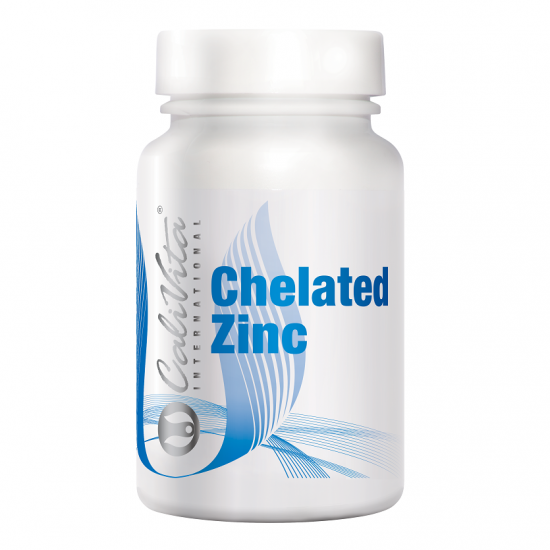 Chelated Zinc, 15mg, 100 tablete, Calivita