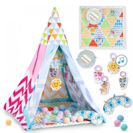 Cort de joaca, Allo Pink, Qkids 465591