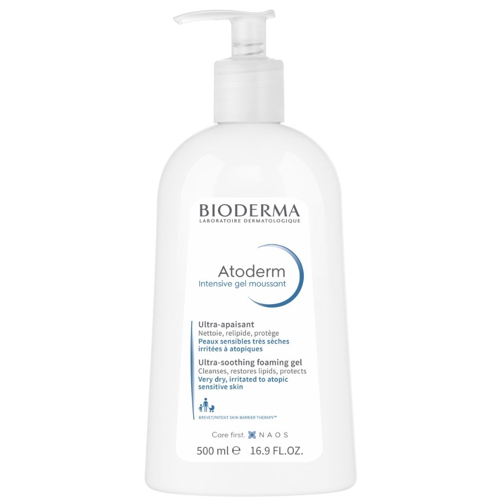 Gel spumant Intensive Atoderm, 500 ml, Bioderma