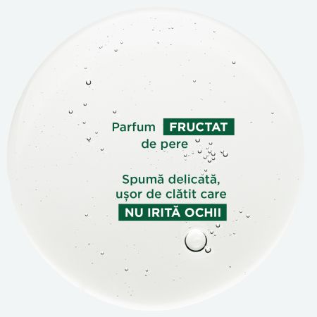 Gel de dus bio 2 in 1 cu aroma de pere Klorane Junior, 200 ml, Klorane 606587