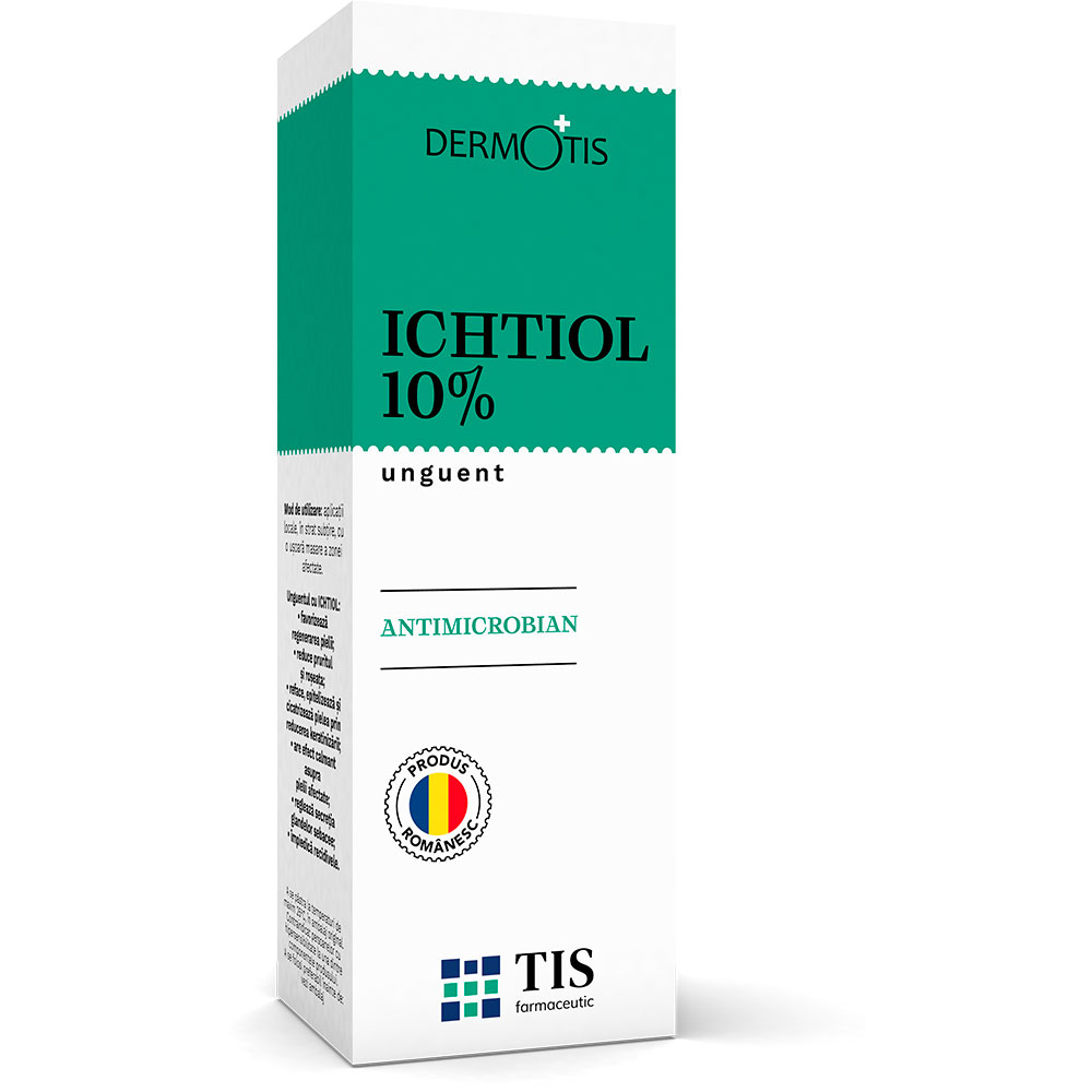 Ichtiol DermoTis, 10%, 25 ml, Tis Farmaceutic