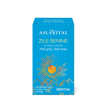 Zile senine Aslavital, 30 capsule moi, Zentiva