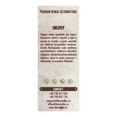 Engypep, 30 capsule, Bio Vitality 780395