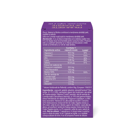 Frumusete de poveste, pentru piele, unghii si par Aslavital, 30 capsule moi, Zentiva 644509