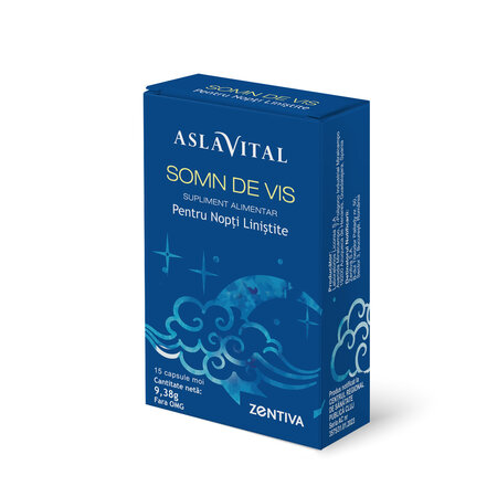 Somn de vis Aslavital, 15 capsule moi, Zentiva 644525