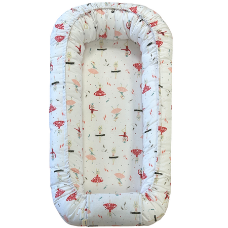 Protectie pentru somn bebe Baby Nest, Pisicute, Mc Ana