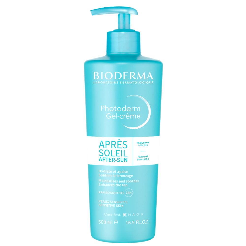 Gel-crema dupa expunerea la soare Photoderm, 500 ml, Bioderma