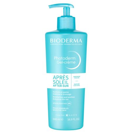 Gel-crema dupa expunerea la soare Photoderm, 500 ml, Bioderma