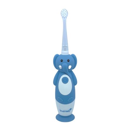 Periuta de dinti electrica reincarcabila Wild Ones, Elefant, 0-10 ani, Brush Baby 466154