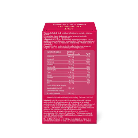Scut de imunitate Aslavital, 30 capsule moi, Zentiva 644513