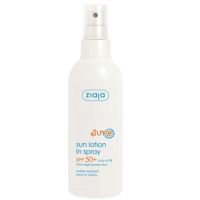 Lotiune spray hidratanta rezistenta la apa SPF 50+, 170 ml, Ziaja