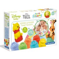 Set de cuburi winnie cu carticica, Clementoni