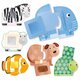 Montessori Puzzle Tactil Animale, 1-4 ani, 12 piese, Headu 653009