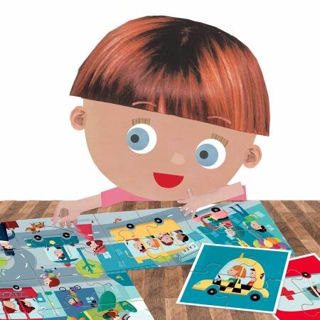Puzzle Orasul 8+1, +2 ani, Headu 653012