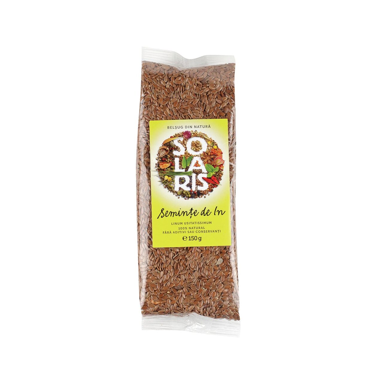 Seminte de in, 150 g, Solaris