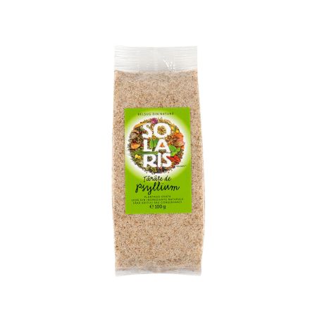 Tarate de Psyllium, 100 g, Solaris