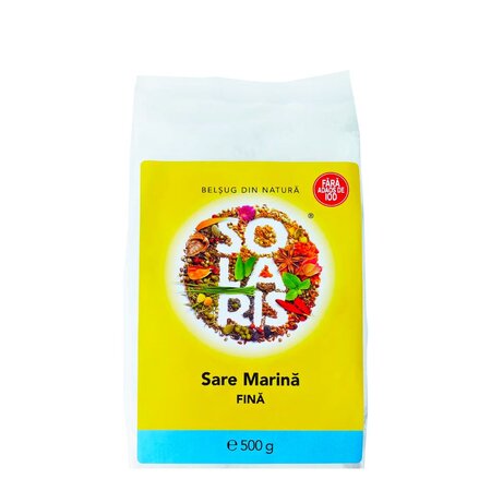 Sare marina fina, 500 g, Solaris