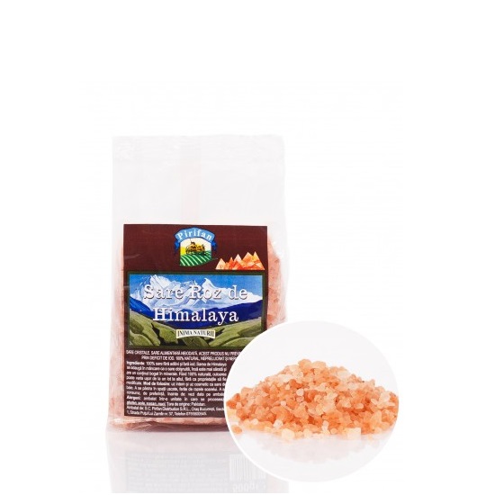 Sare roz de Himalaya Cristale, Neiodata, 500 g, Pirifan