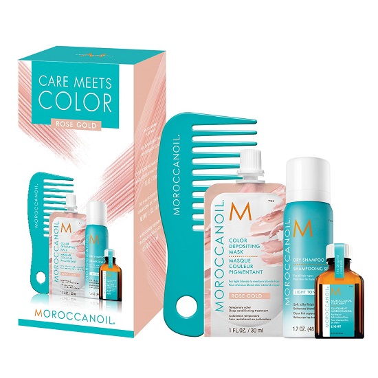 Set Care meets Color Rose Gold, Moroccanoil