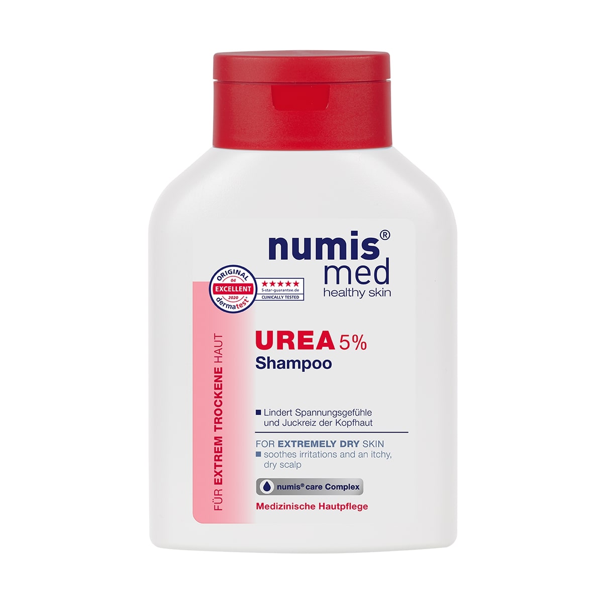 Sampon dermatocosmetic cu Uree 5% pentru par uscat si foarte uscat, 200 ml, Numismed
