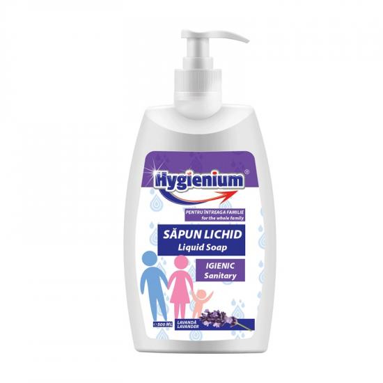 Sapun lichid cu Lavanda Family, 500 ml, Hygienium