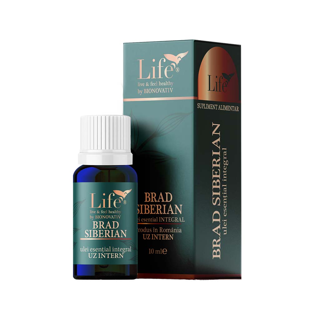 Ulei volatil de Brad Siberian, 10 ml, Bionovativ