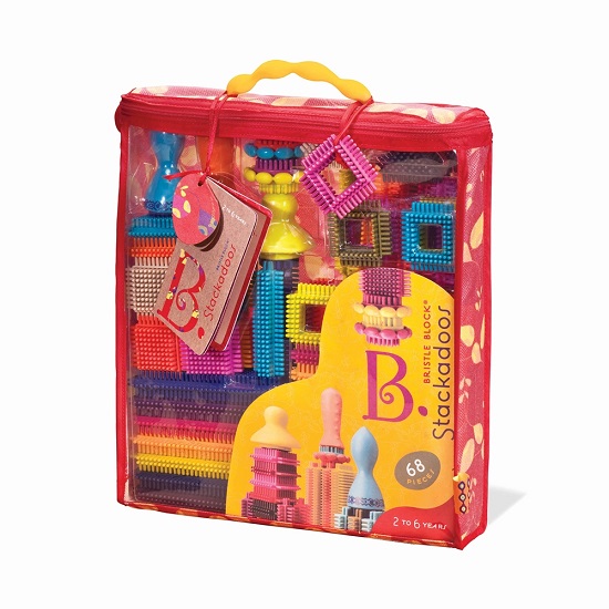 Set 68 de cuburi Stackadoos Btoys