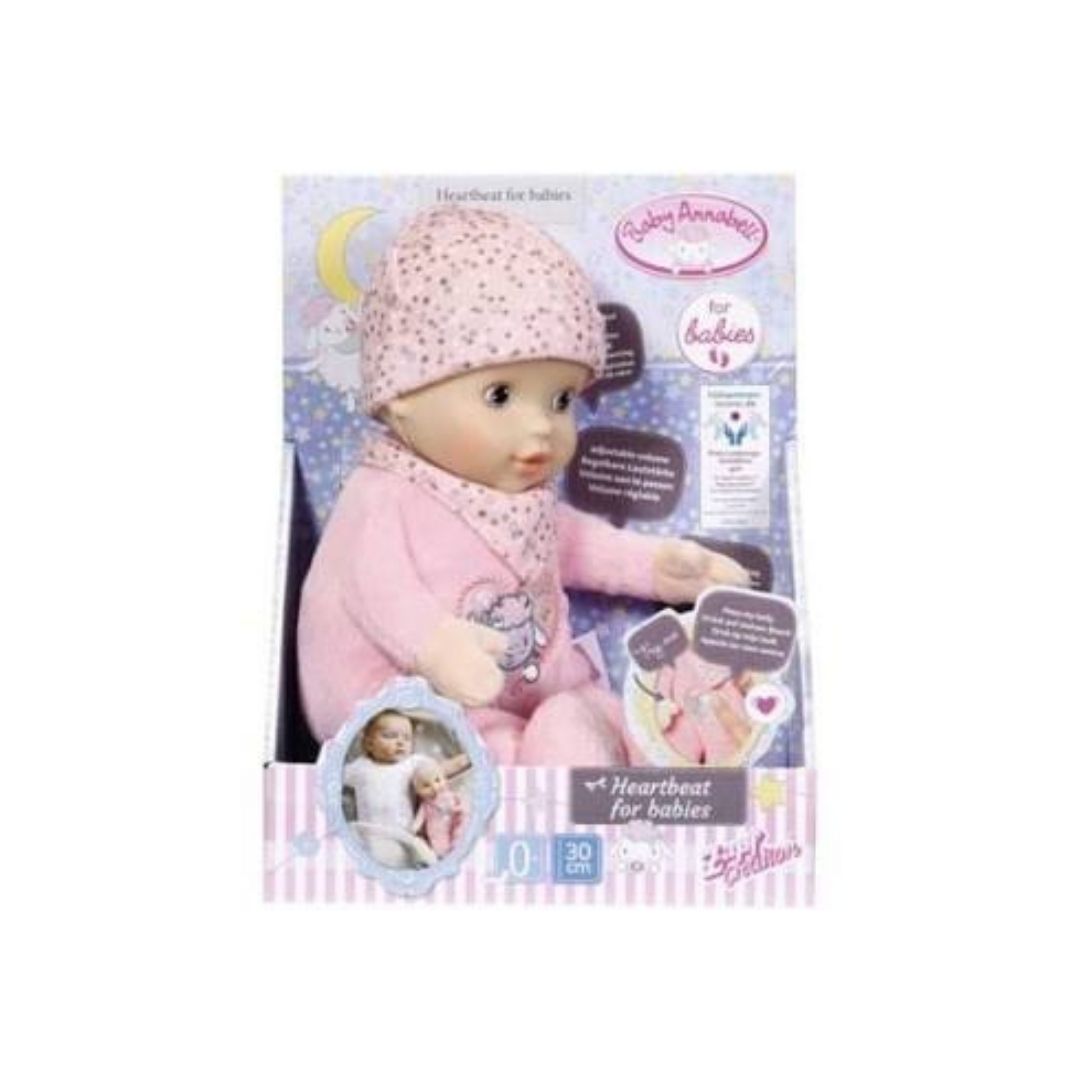 Baby Annabell cu batai de inima, 30 cm, Zapf