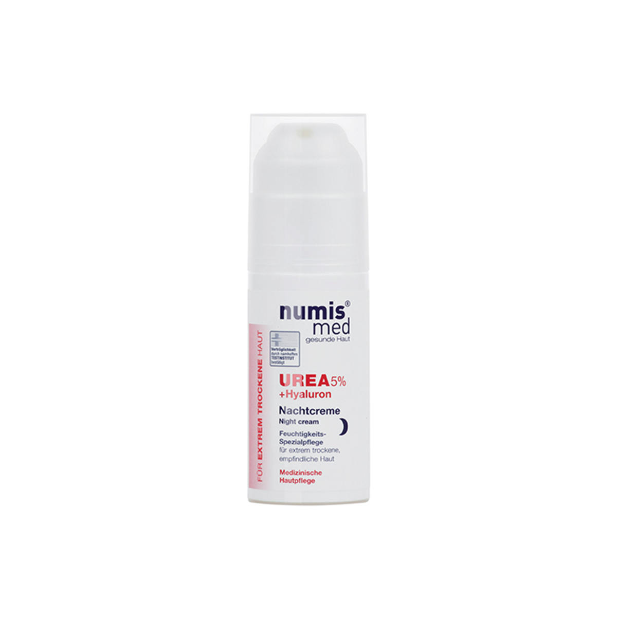 Crema de noapte cu 5% uree si acid hialuronic, 50 ml, NumisMed