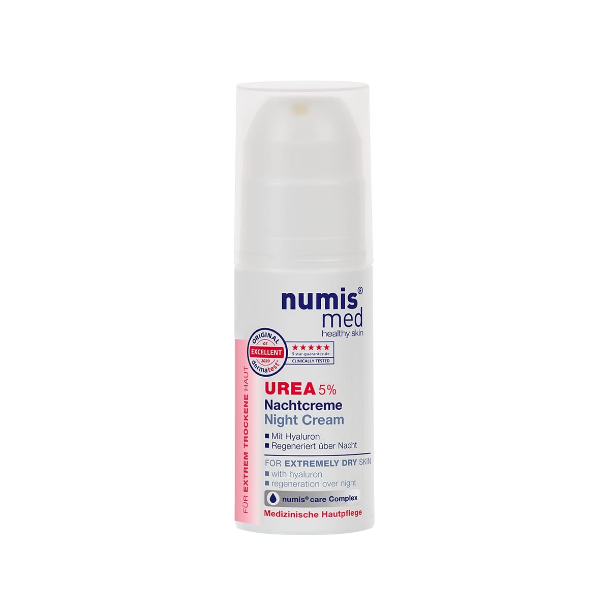 Crema de noapte cu 5% uree si acid hialuronic, 50 ml, NumisMed