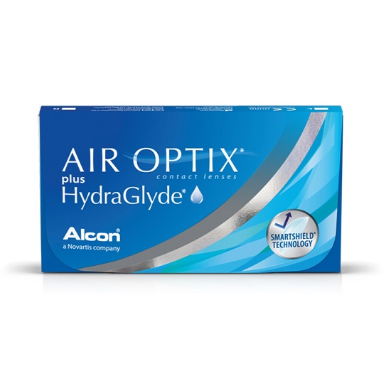 Lentile de contact -5 Air Optix Plus Hydraglyde, 6 Buc, Alcon