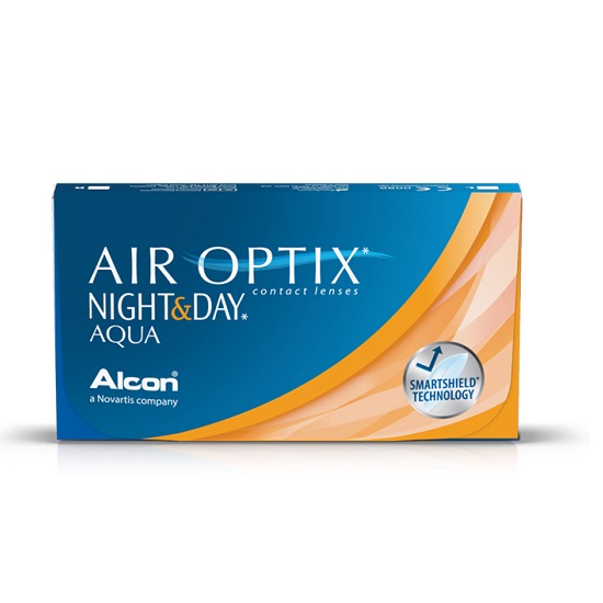 Lentile de contact -1.50 Air Optix Night&Day Aqua, 6 buc, Alcon