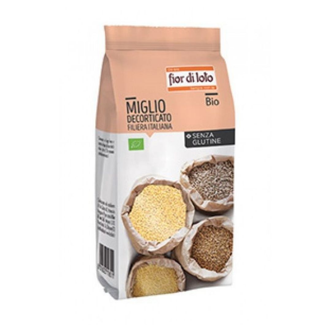 Mei decorticat Bio fara gluten, 400 g, Fior Di Loto