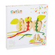 Jucarie din lemn Joc de Snuruit Fructe, +3 ani, Cubika 652480