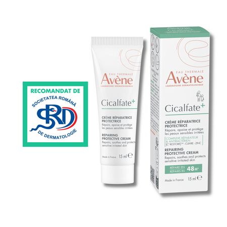 Crema protectoare reparatoare Cicalfate+, 15 ml, Avene 813307