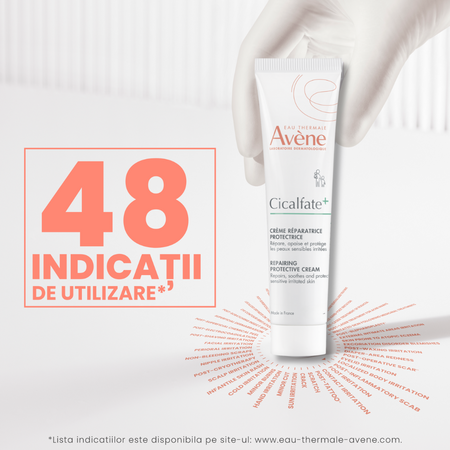 Crema protectoare reparatoare Cicalfate+, 15 ml, Avene 813311