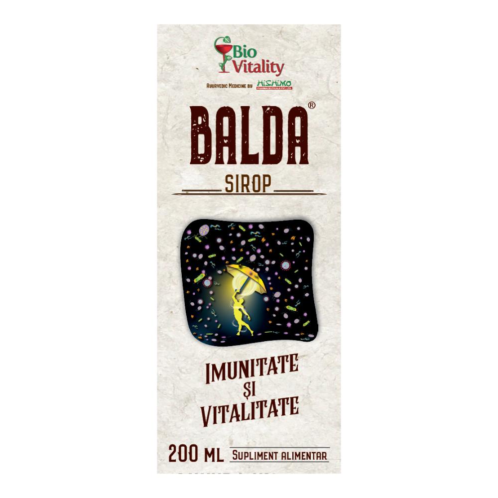 Sirop Balda, 200 ml, Bio Vitality