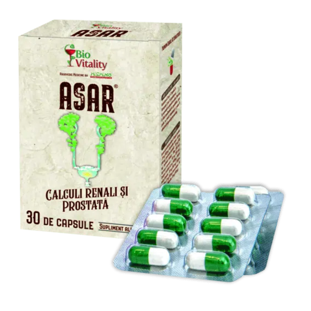 Asar, 30 capsule, Bio Vitality