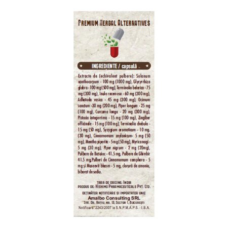 Eficaf-f, 30 capsule, Bio Vitality 780381