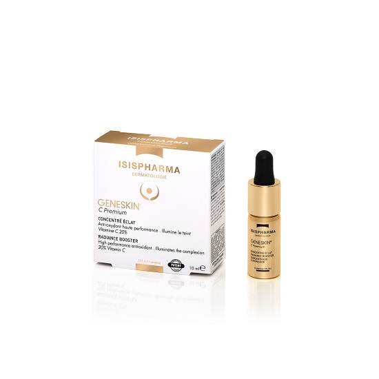 Ser concentrat cu efect iluminator GeneSkin C Premium, 10 ml, Isis Pharma